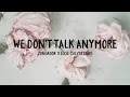 (Duet Cover) Jungkook x Elise (Silv3rT3ar) - We Don’t Talk Anymore