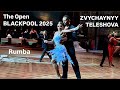 Pavel Zvychaynyy Polina Teleshova The Open Worlds Blackpool 2025 Rumba Professional Latin