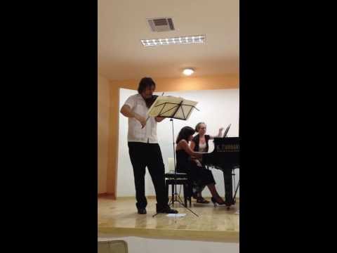 Franck sonata in A major for violin and piano mvt 2 (played by Kurt Nikkanen & Maria Asteriadou)
