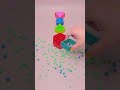 Zen Art🧘 Satisfying Colorful Geometric Figure Beads Falling | Your Brain will Like this #marblerunbb