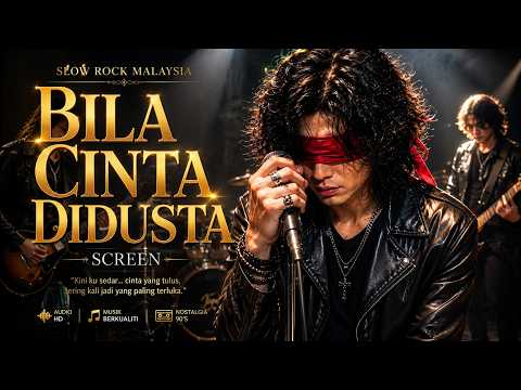 Bila Cinta Didusta - Screen | Slow Rock Malaysia | Cover Ai | Lagu Kenangan Patah Hati Pertama 😭