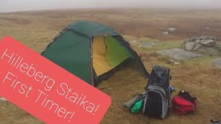 Staika on Dartmoor wild camp! My first ever camp with the Hilleberg!