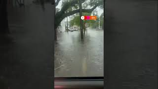 Flash flooding hits Louisiana #weather