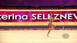 SELEZNEVA Ekaterina (RUS) - 2019 Rhythmic Worlds, Baku (AZE) - Qualifications Hoop