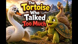 The Tortoise Who Talked Too Much | Panchatantra Story | Kids Moral Stories
