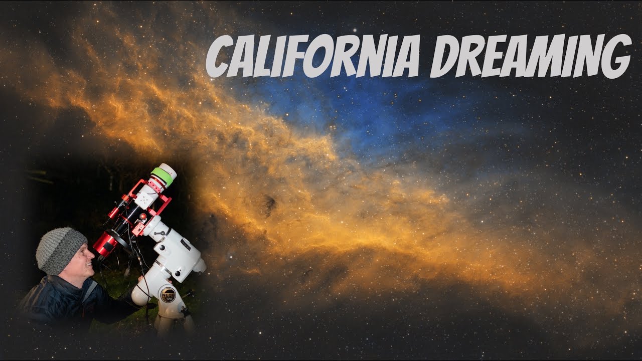 Imaging the California Nebula in the Hubble Palette using the asi2600mm & Askar 400 - Deep Sky Astro