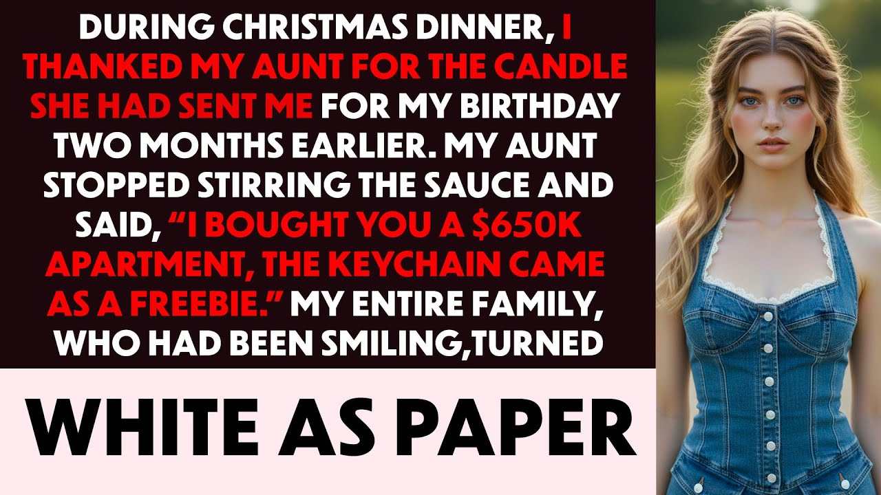 I thanked my aunt for a cheap $2 candle — until she revealed she gave me a $650K apartment.