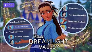 This Stream Won't End Until My Quests Are DONE! | Disney Dreamlight Valley