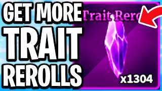 How to Get More Trait Rerolls in Sailor Piece Roblox - Full Guide