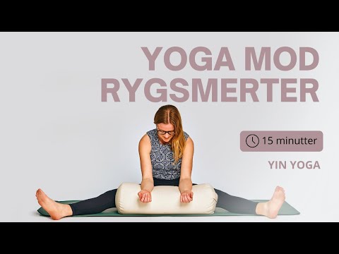 Yogaøvelser mod rygsmerter - Yoga for ryggen (15 minutter) | Cathrine Yoga Online Dansk