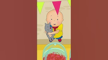 Caillou Gets Lost 😱 #shorts