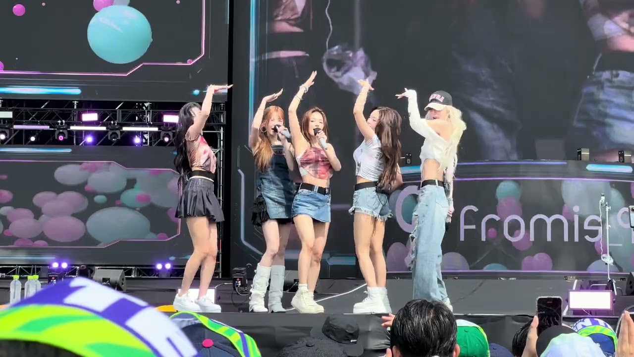[4K] fromis_9 프로미스나인 Full Ver - Waterbomb Seoul 2025 워터밤 직캠