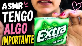 ✨ ASMR | Tengo algo importante que contarles… 💜 (Chicle)