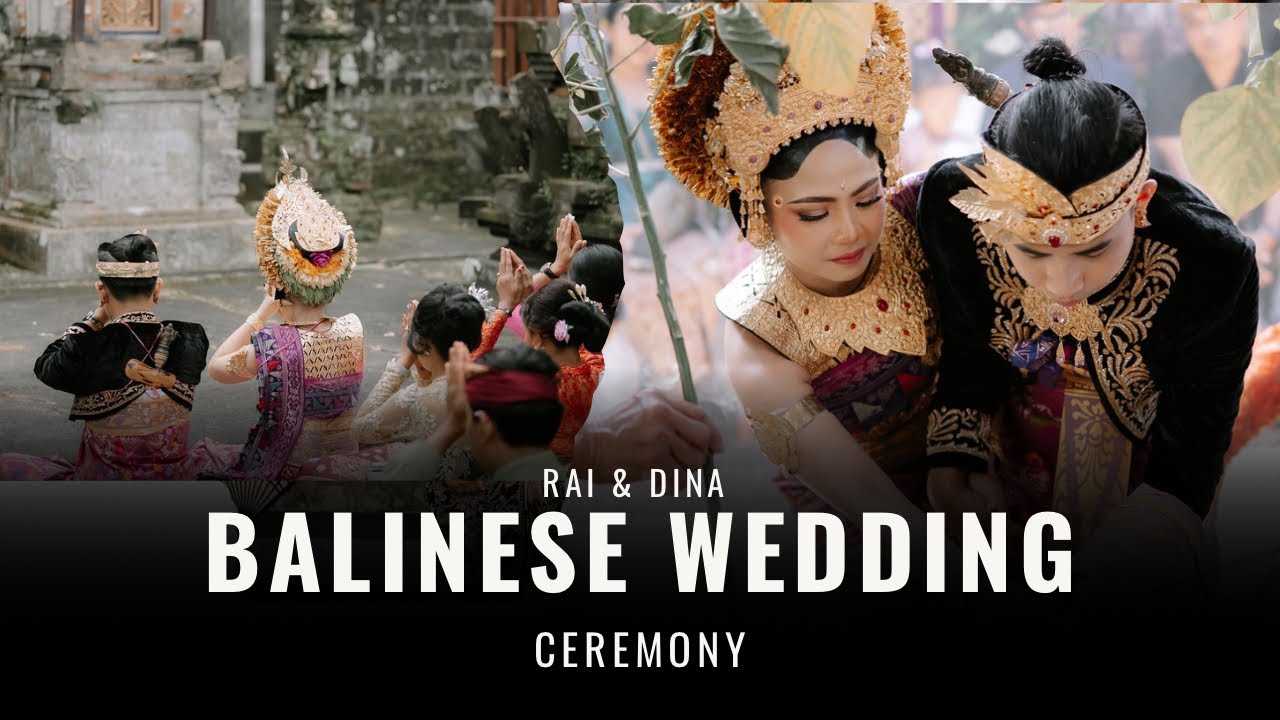 Full Video Pernikahan Adat Bali Rai & Dina || Balinese Wedding Ceremony ||