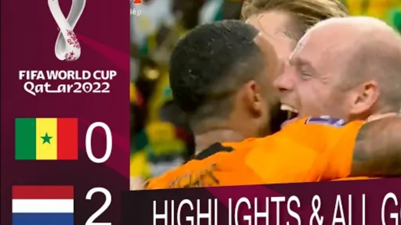 Senegal vs Netherlands (0-2) | All Goals &amp; Extended Highlights - YouTube