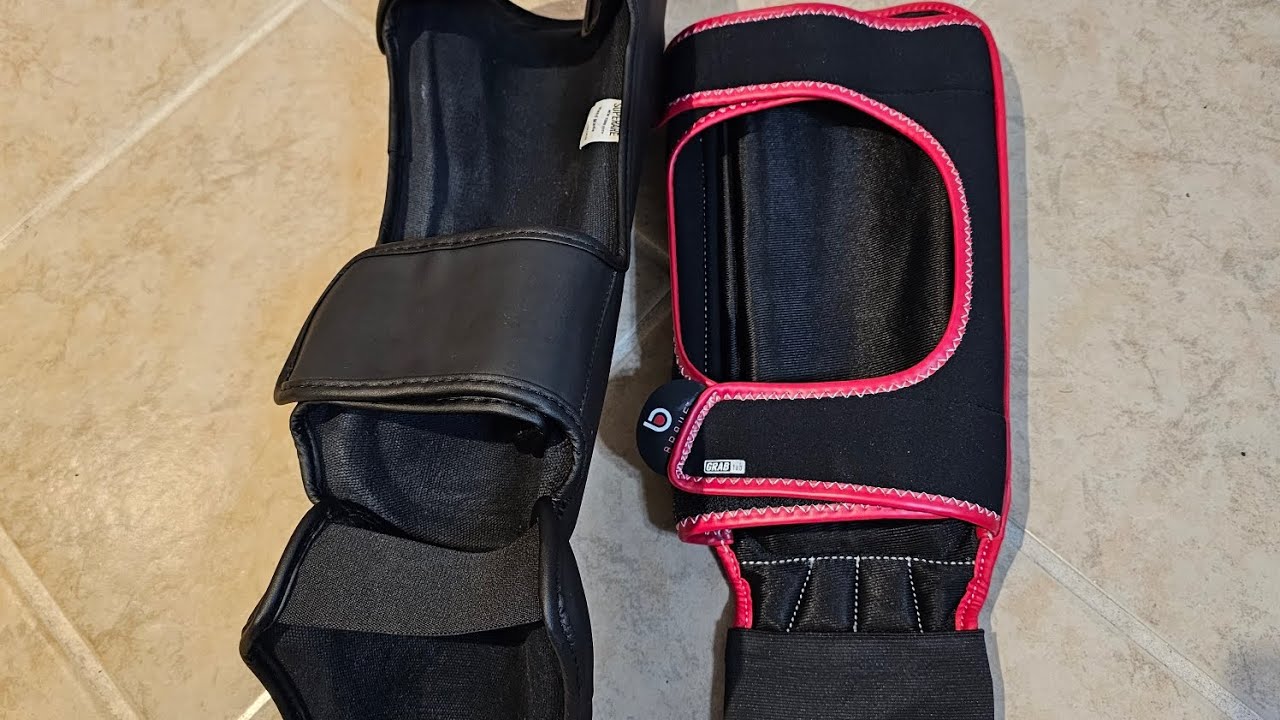 Superare "V" series shin guards vs. Century "Brave" shin guards