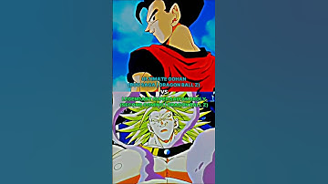 Ultimate Gohan (Buu Saga | DBZ) Vs. LSSJ Broly (Second Coming | DBZ) | Battle | #dbz #gohan #broly