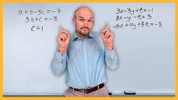 Solve a System of Equations with Three Variables Step by Step
