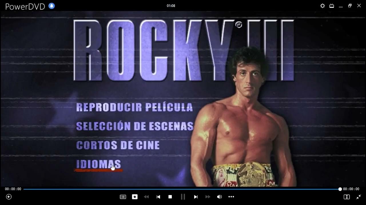 Rocky 3 DVD Menu 2001 en español - YouTube
