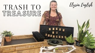 Trash To Treasure | Thrift | Up-cycle Projects | DIY Home Decor | Dump Diving | Trash to Cash