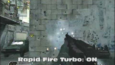 Xbox 360 Rapid Fire Turbo Controllers: M1014 Shotgun COD4 Call of Duty 4: Modern Warfare