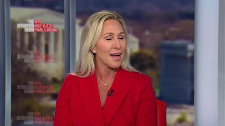 UNCUT: Marjorie Taylor Greene says she feels sorry for President Trump