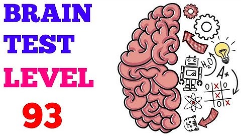 Brain test tricky puzzles level 93 solution or Walkthrough