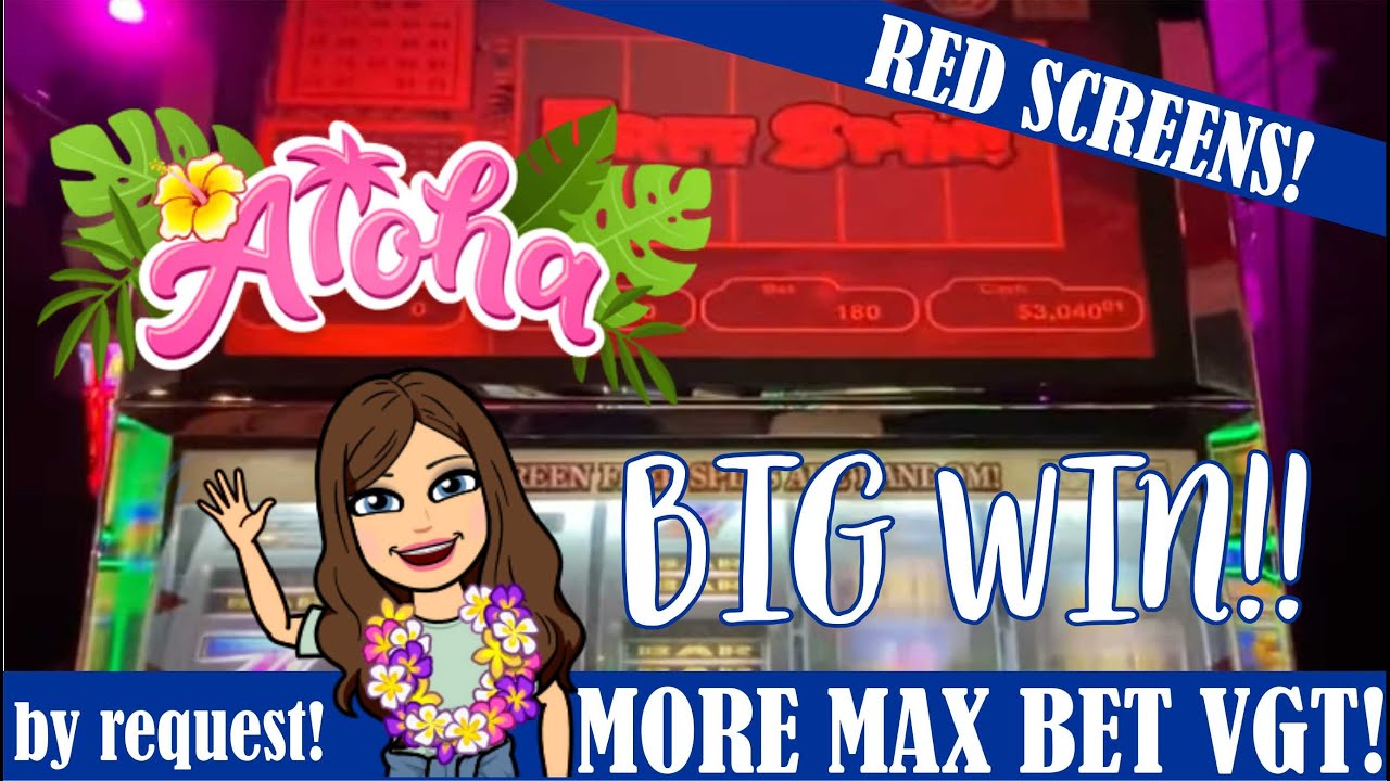 $18 Max Bet with UNDER THE RADAR HANDPAY! VGT 9 LINER - TONS OF RED  SCREENS! GREAT RUN!! WINSTAR!