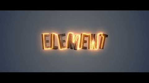 ELEMENT 3D TEXT  DESIGN WITH PRASHANT