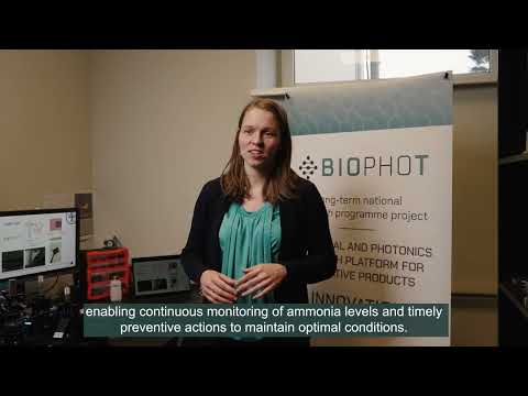 BioPhoT projekts: ILMRS-NH₃ – Integrēts zudumrežīma rezonanses sensors amonjaka (NH₃) monitorēšanai - youtube