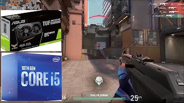VALORANT - i5 10400F + GTX 1650 GDDR6 - 1080p Max & Lowest Settings - FPS Benchmark Test