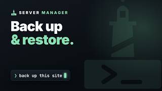 Back Up & Restore Your Server — The Right Way | Server Manager