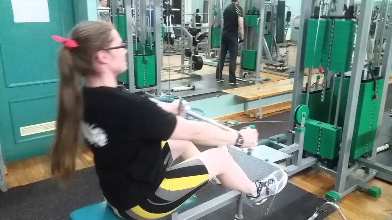 Тренировка спины, короткое видео. Hard back training