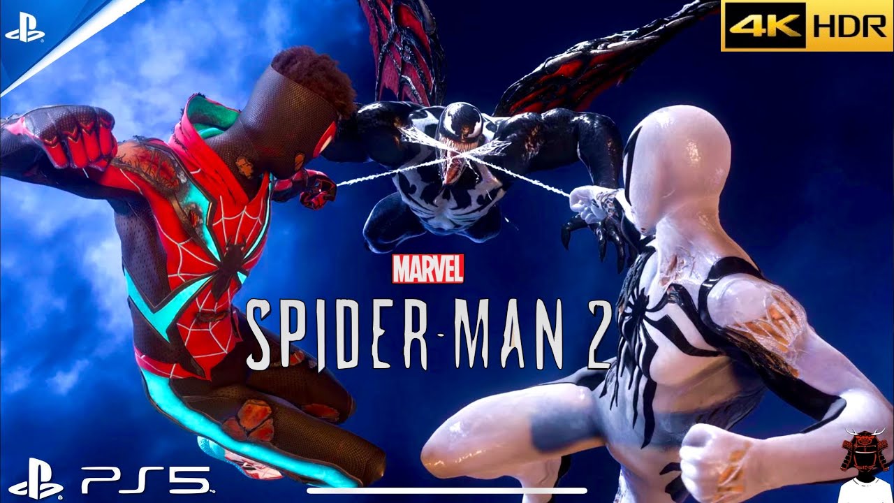Spider-Man 2 PS5 - Venom Final Boss Fight & Ending (4K 60FPS) - YouTube