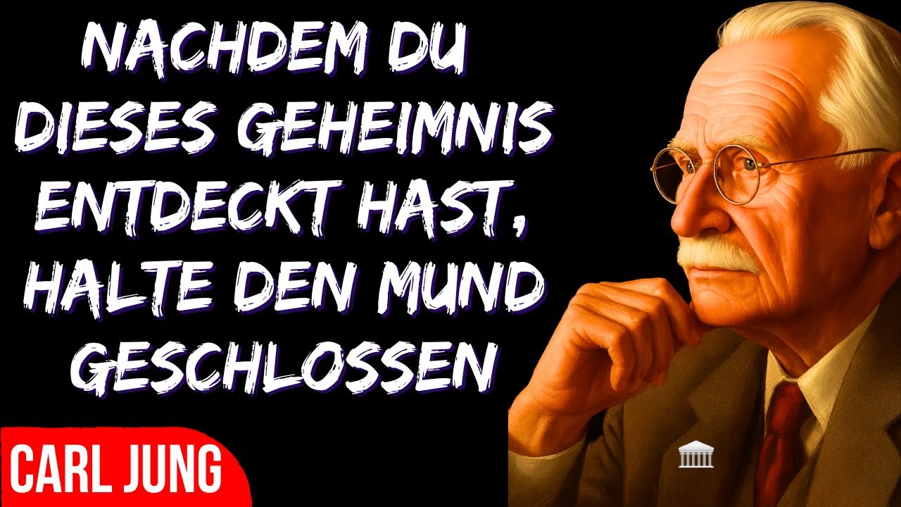 Tu nichts danach und sieh zu, wie sich alles FÜGT – Carl Jung