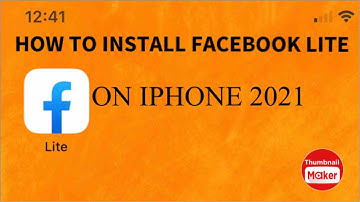 HOW TO INSTALL FB LITE ON IPHONE | PAANO MAGDOWNLOAD NG FB LITE SA IPHONE 2021 PART 2 #fblite
