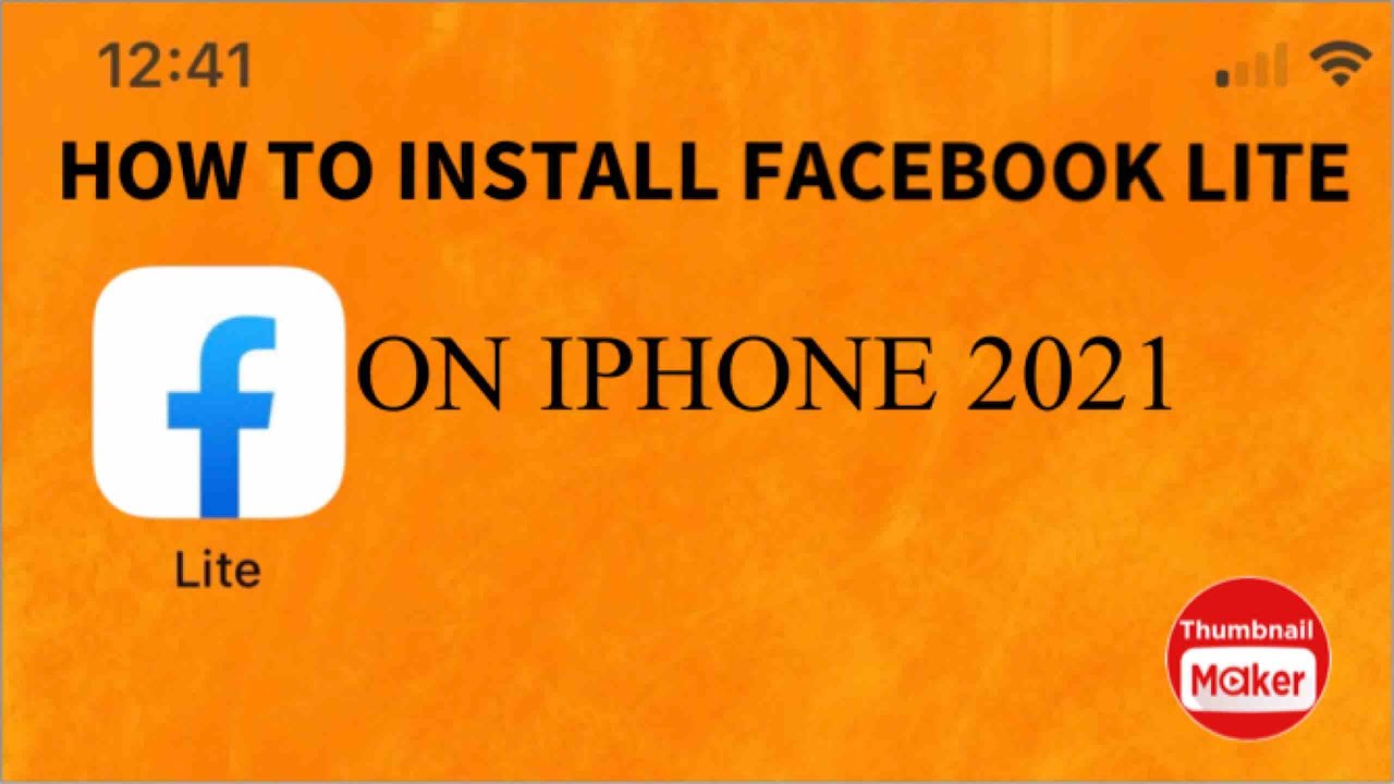 Fblite HOW TO INSTALL FB LITE ON IPHONE | PAANO MAGDOWNLOAD NG FB LITE SA ...