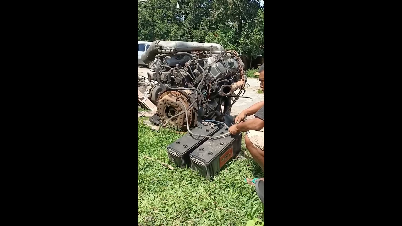 Ready To Fly 8dc9 Mitsubishi Engine Test Pls Subscribed Appreciate Ur Kindness Treanding