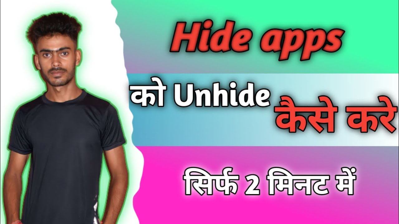 How To Unhide App Iphone