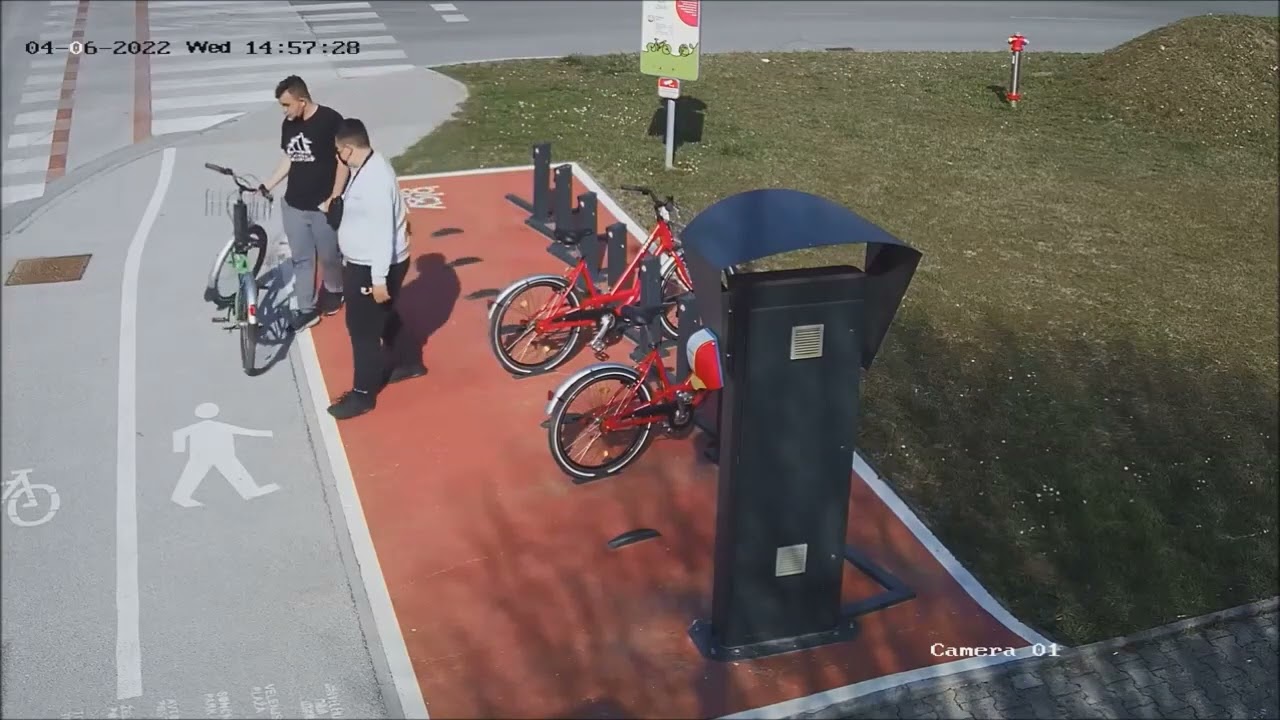 Vandalizem na sistemu za izposojo koles Bicy v Velenju