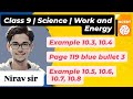 Day 155 | Class 9 | Science | Work and Energy | Examples | Solution | Nirav sir