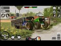 Offroad Tractor Vyapar Simulator 3D – Farming &amp; Cargo Business Game | tractor game video