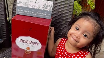 Unboxing Diamond Diffuser Young Living