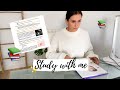 STUDY WITH ME + timer || Ana Blanca