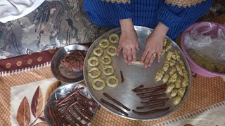 كعك الاساور الفلسطيني (كعك العيد) ع طريقتي البسيطة ومكونات بسيطة موجودة بكل بيت، لعيون متابعاتي