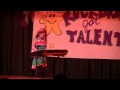 Kacy Beatriz - Bia- America National Anthem -Talent show