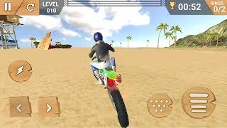 Real Green Motocross Bike Desert Stunt Racing Game || Bike Games || Offroad Motocross Bike 3D Games screenshot 4