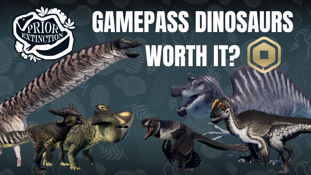 GAMEPASS Динозавры, стоит ли оно того? | Руководство по предыдущим вымираниям