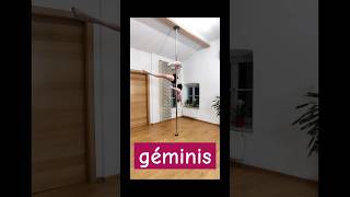 Pole Dance Tutorial: géminis / outside leg hang ✨ #polesport #poledance #poletutorial