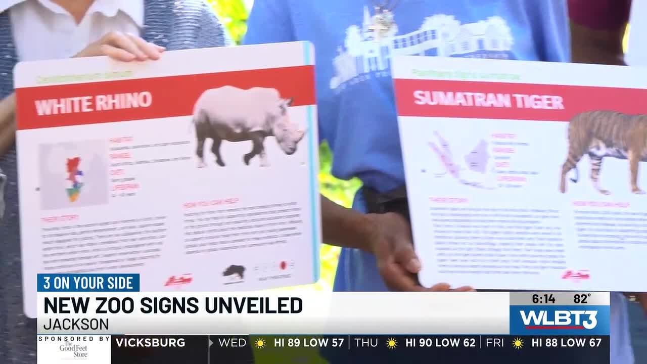 ‘Wonderful additions’: New signs going in at Jackson Zoological Park